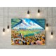 Wheldon Road Stadium Fine Art Canvas - Castleford Tigers Rugby League